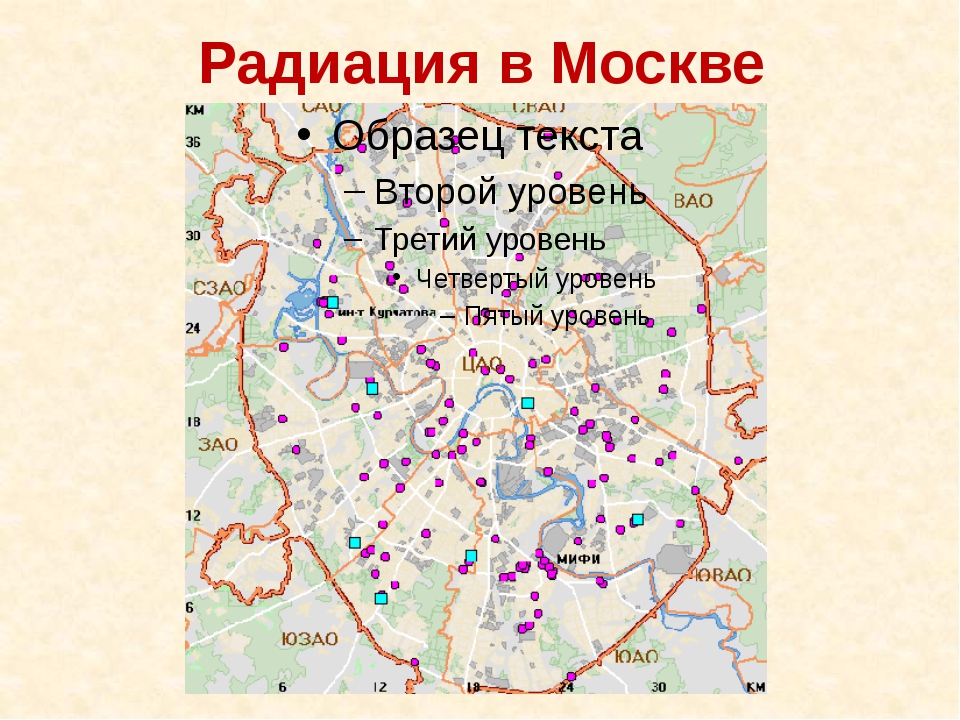 Росатом карта радиационного фона