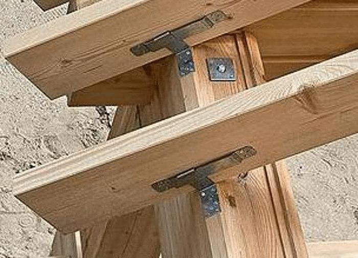  балки деревянной: Как закрепить балки перекрытия к стене .
