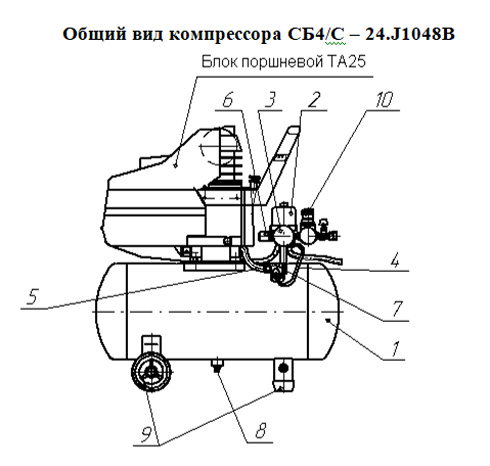 Схема подключения линейного компрессора